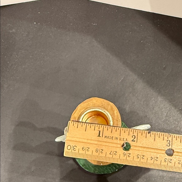 Country Christmas Folk Art Festive Snowman Candle Holder - Picture 7 of 8